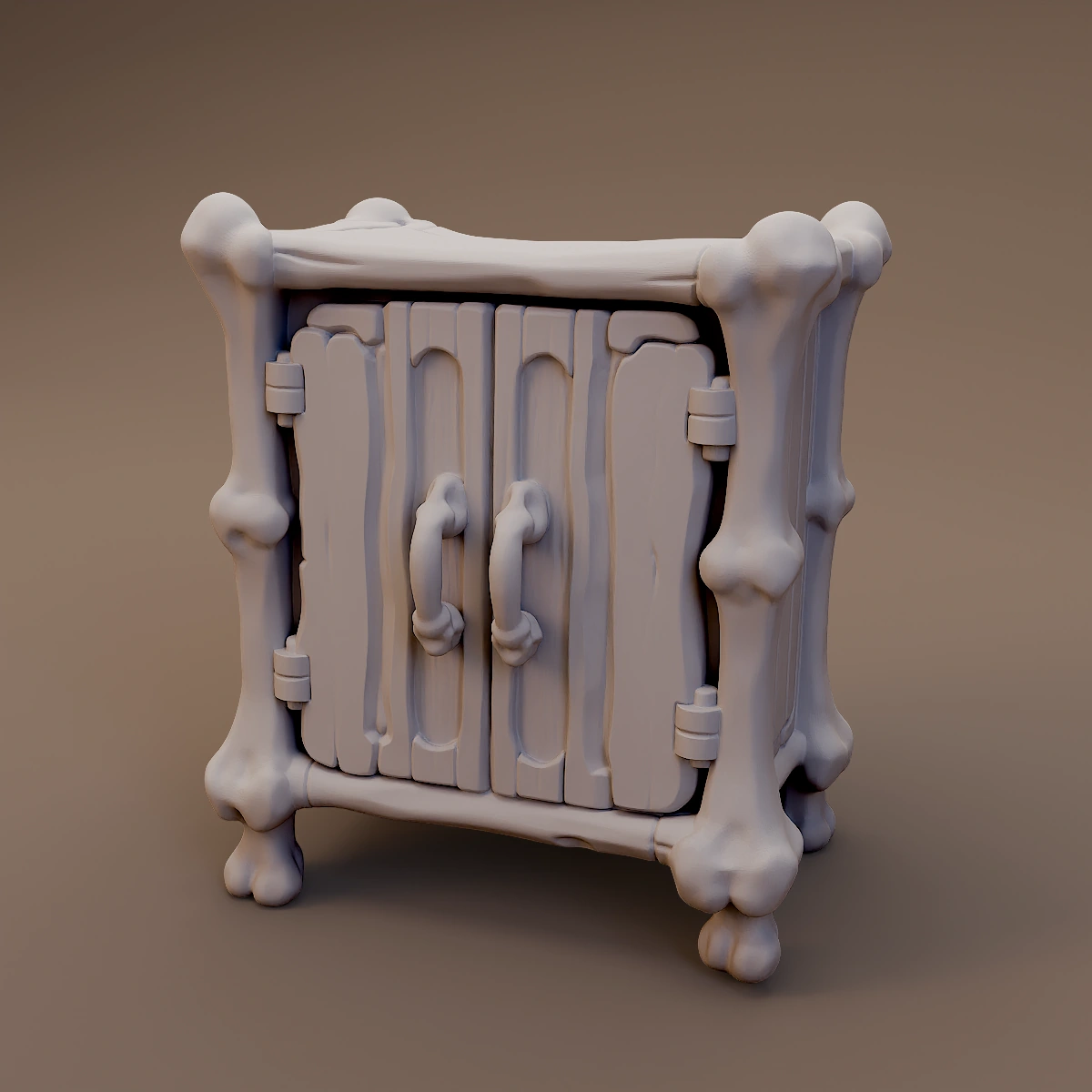 Bone Framed Wardrobe