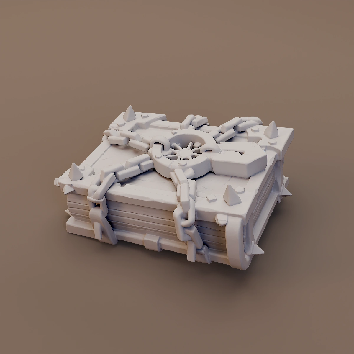 Skull Bound Spell Tome