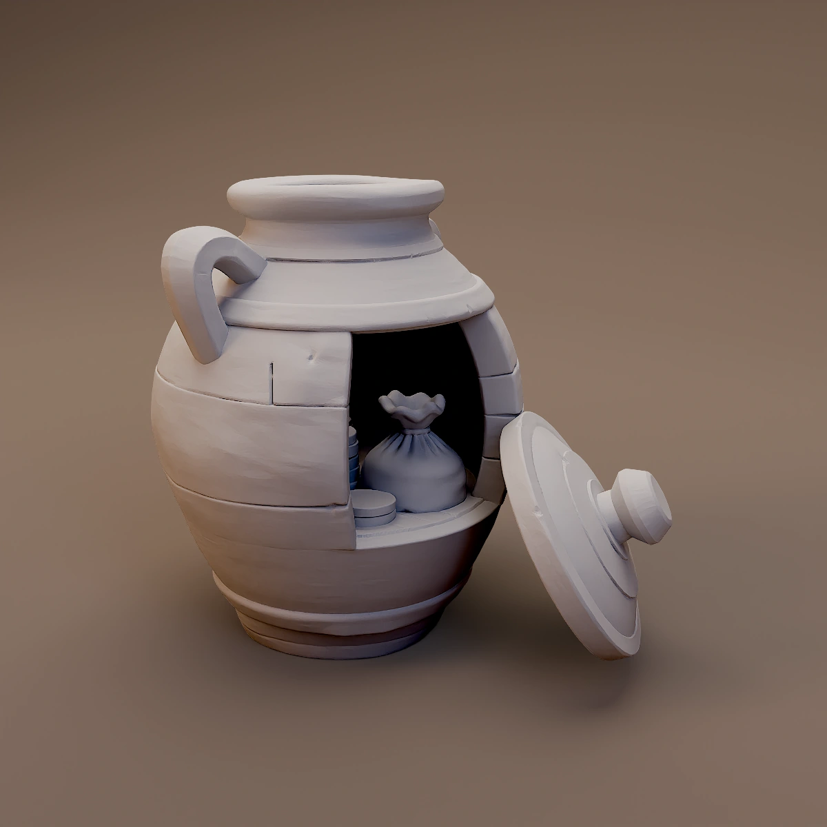 Open Storage Amphora
