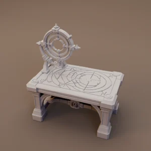 Arcane Desk with Astrolabe