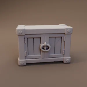 Ring Handled Small Cupboard