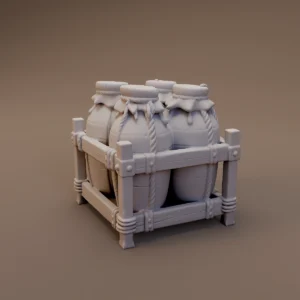 Crate of Storage Jars