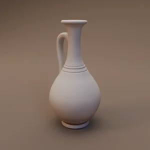 Slender Clay Jug