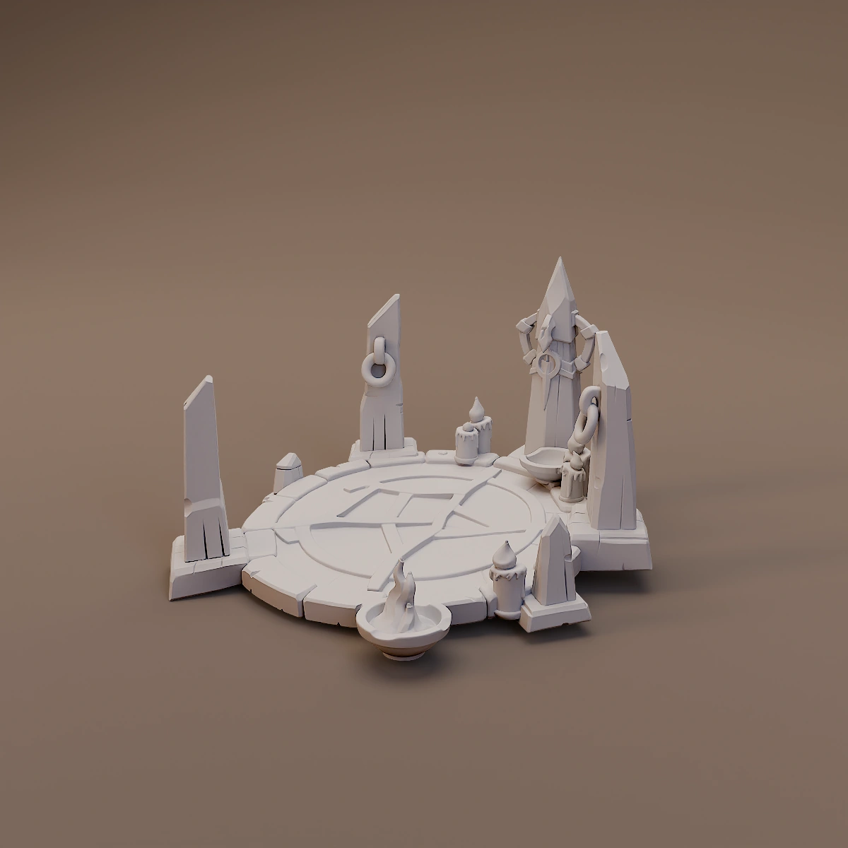 Circular Summoning Platform