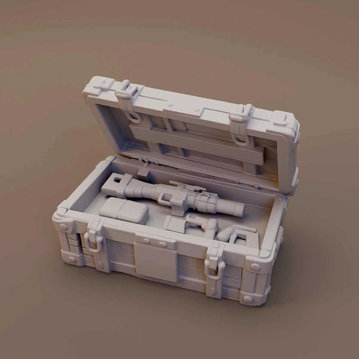 Open Long Tool Chest
