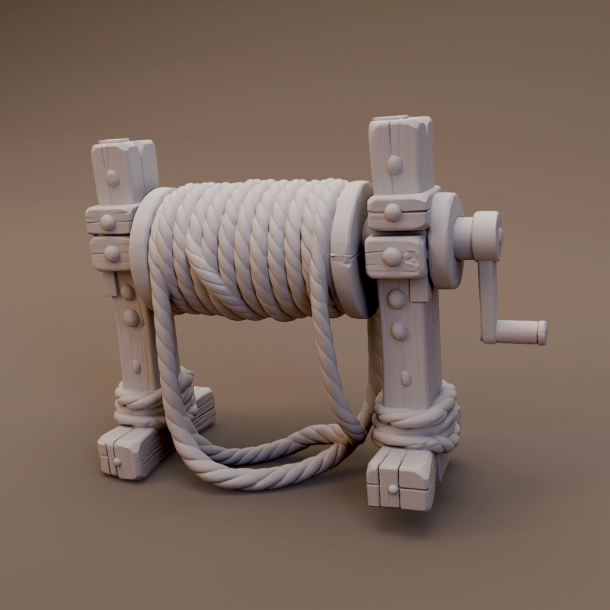 Rope Winding Stand