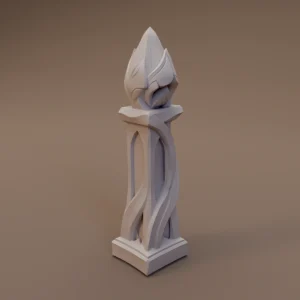 Crystal Bud Garden Pedestal