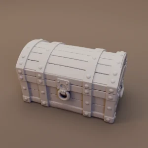 Arched Iron Bound Chest