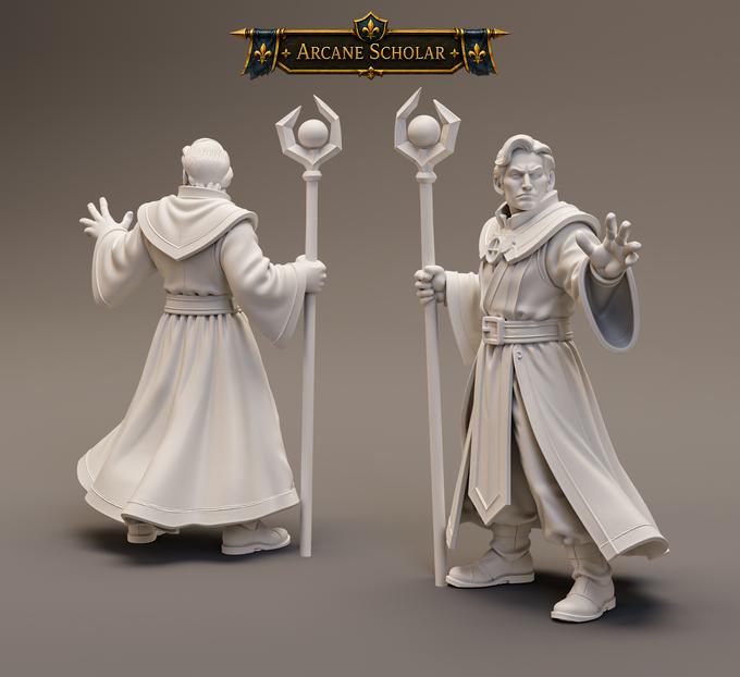 arcane scholar – Kingdom of Aurelion